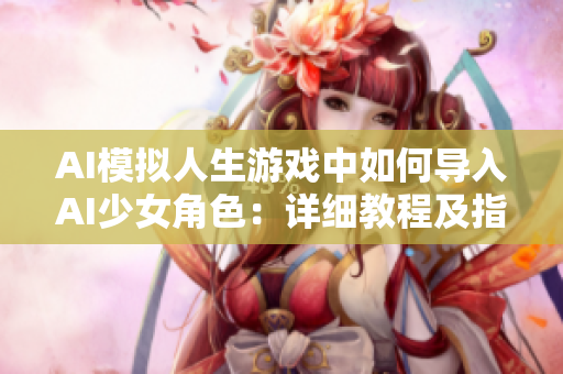 AI模擬人生游戲中如何導(dǎo)入AI少女角色：詳細(xì)教程及指南