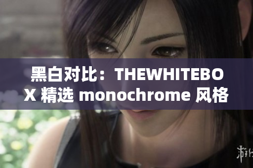 黑白對比：THEWHITEBOX 精選 monochrome 風(fēng)格