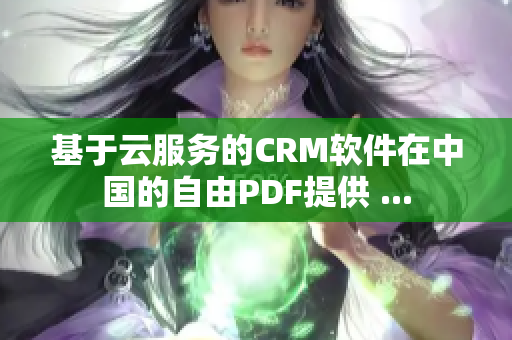 基于云服務(wù)的CRM軟件在中國(guó)的自由PDF提供 ...