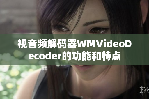 視音頻解碼器WMVideoDecoder的功能和特點(diǎn)