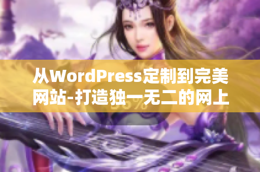 從WordPress定制到完美網(wǎng)站-打造獨(dú)一無(wú)二的網(wǎng)上樂(lè)園